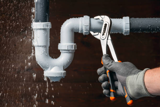 Professional Drain Cleaning technician working in Garrison, MD